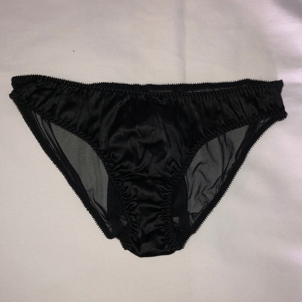 Black Satin Victoria’s Secret